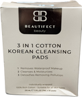 BEAUTIFECT 3-in-1 Cotton Korean Cleansing Pads 30 X 7ML