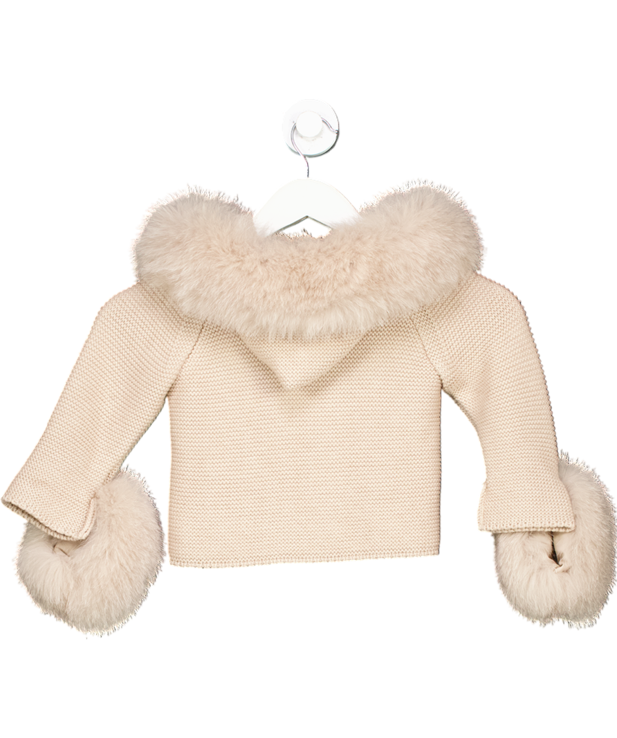 Pangasa Beige Faux Fur Jacket 1 Year
