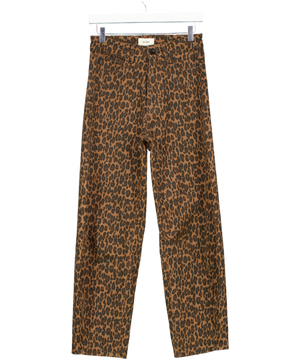 DL1961 Brown Miro Barrel High Rise 28" Jeans W24