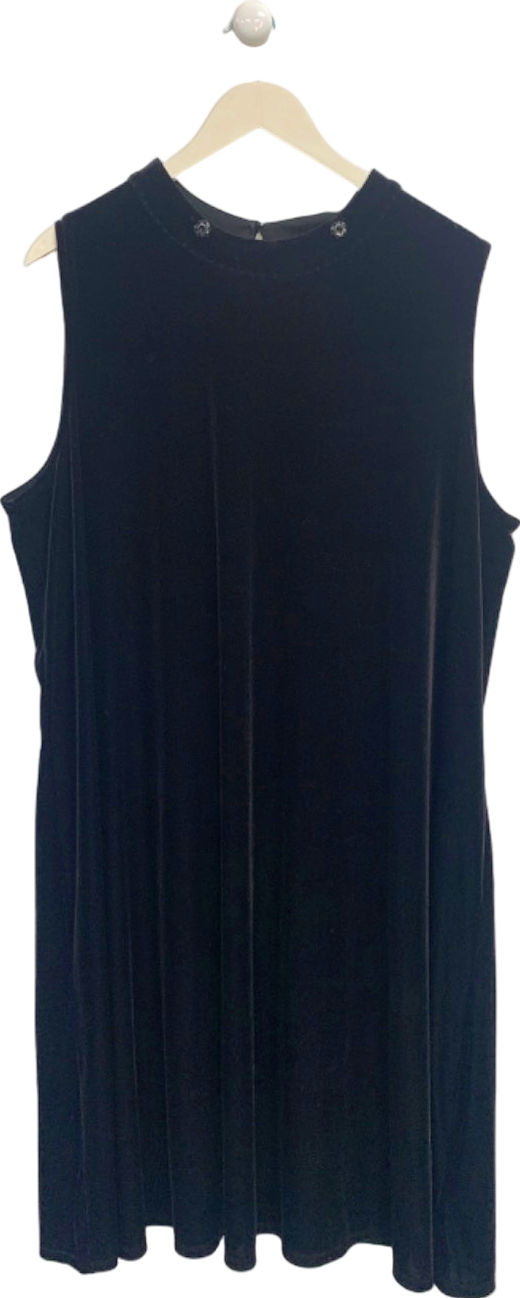 Joanna Hope Black Sleeveless Dress UK XXL