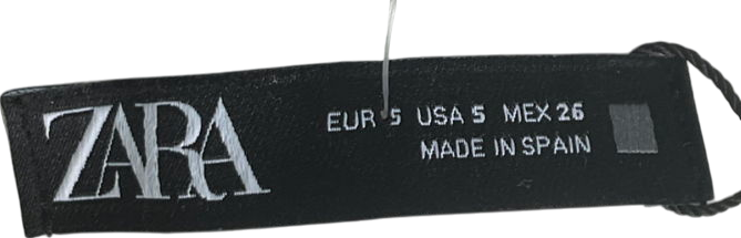 ZARA White Tailored Mini Skort UK S