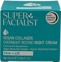 Super Facialist Vegan Collagen Sleepsmart Overnight Resync Night Cream 50ml