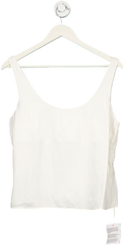 Topshop White Sleeveless Top UK 12