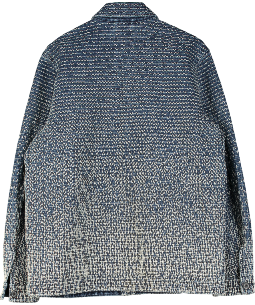 Vollebak Blue Sashiko Chore Jacket UK L