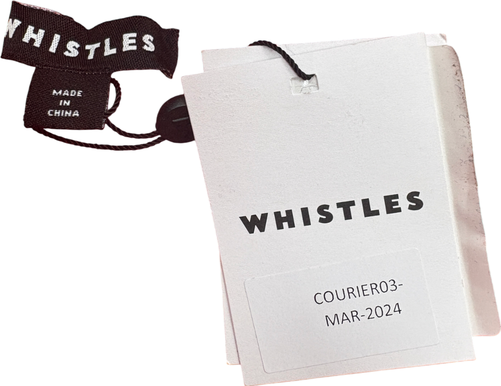 Whistles Red Annabelle Cape Sleeve Dress UK 14