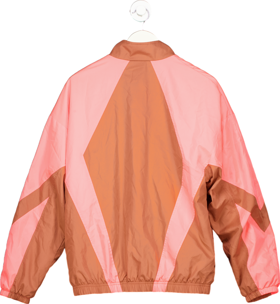 Nike Pink/Brown Windbreaker Jacket UK S