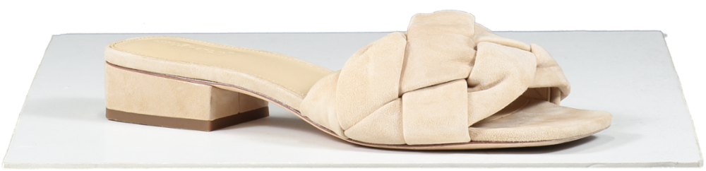J.McLaughlin Beige Hanna Suede Mules UK 8 EU 41 👠