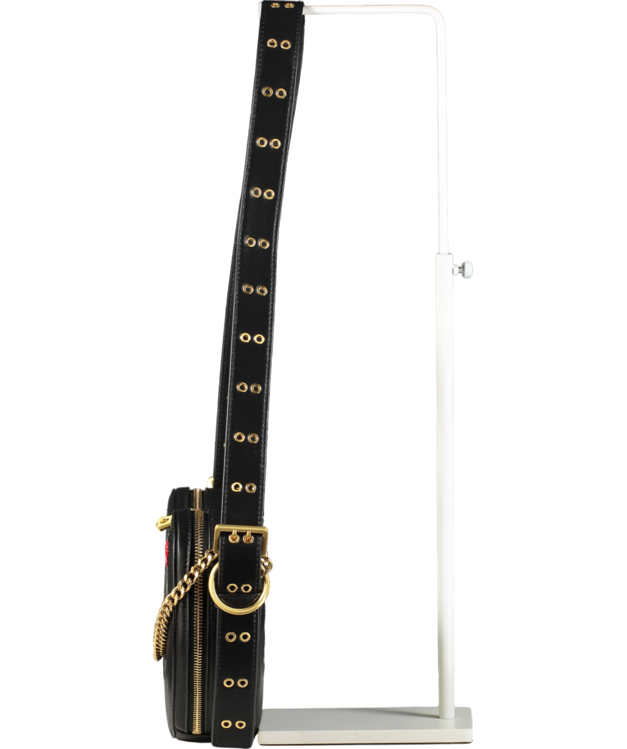 DKNY Black Heart Of NY Shoulder Bag - Black/gold