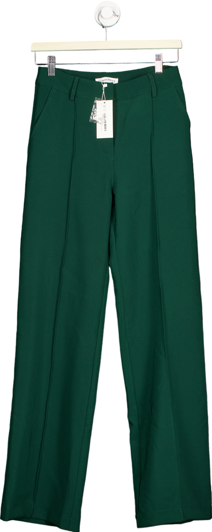 Venderby’s Green Wide-Leg Trousers UK S