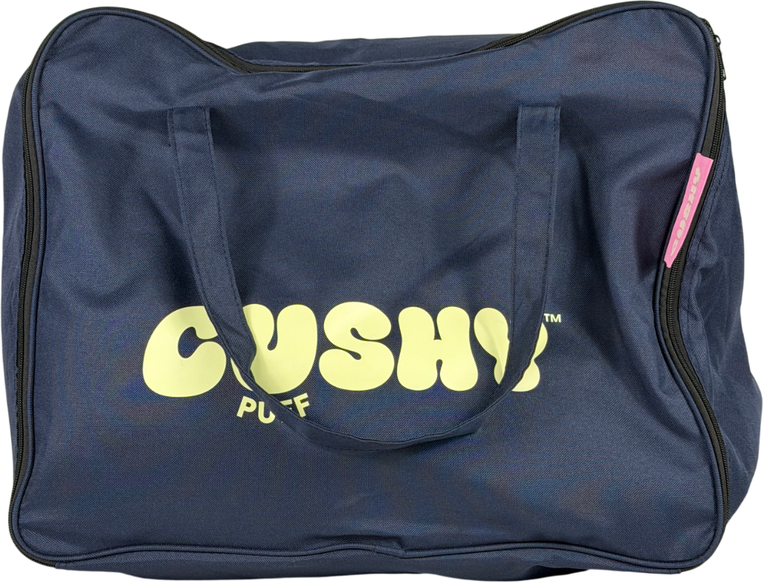 Cushy Puff Blue Pregnancy Pillow One Size