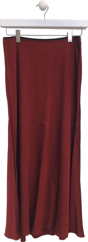 Diane Von Furstenberg Red Camisole and Skirt Set UK S