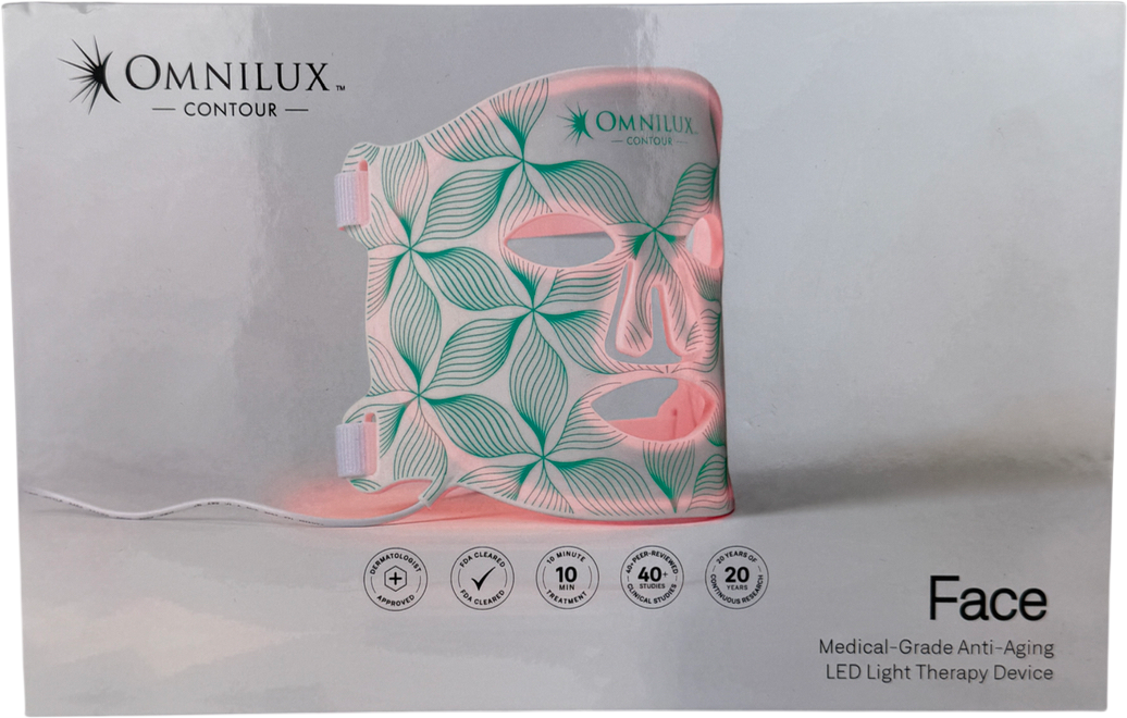 Omnilux Contour Medical grade Anti-Aging LED Light Device Mask