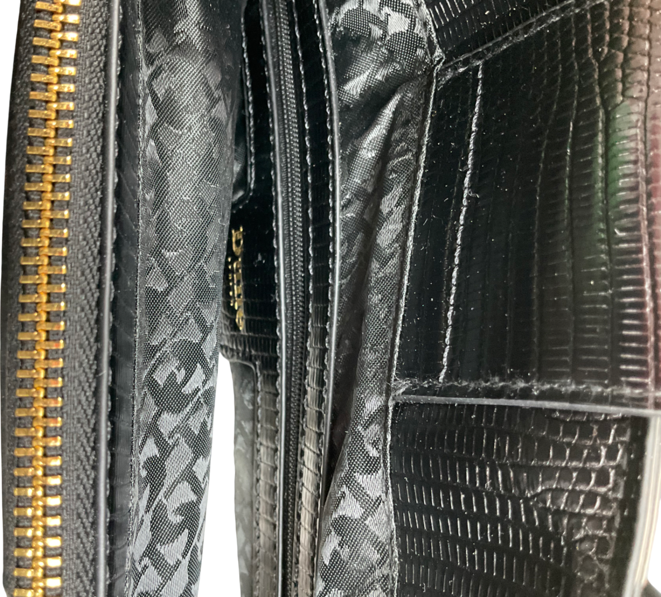 Dune Black Derrie Faux Leather Top Handle Bag