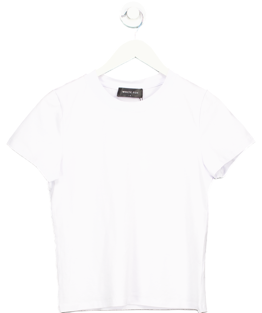 White Fox Figure It Out Tee White UK S