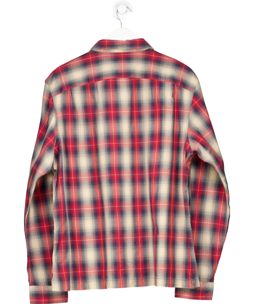 Ralph Lauren Plaid Red And White Flannel Shirt UK XL