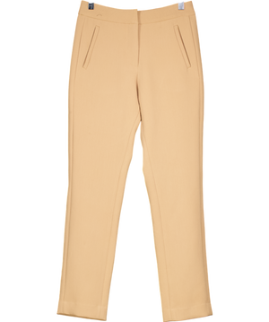 Aavelle Beige Tapered Trousers UK XS