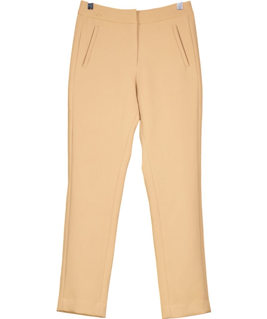 Aavelle Beige Tapered Trousers UK XS