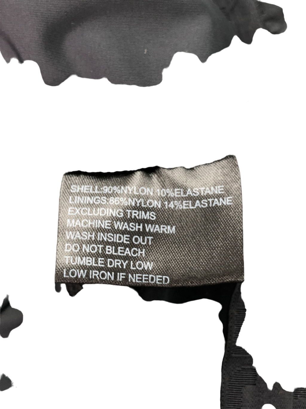 Represent Two In One Black Shorts UK L