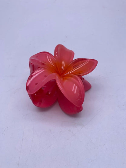 Unbranded Pink Flower Hair Clip One Size