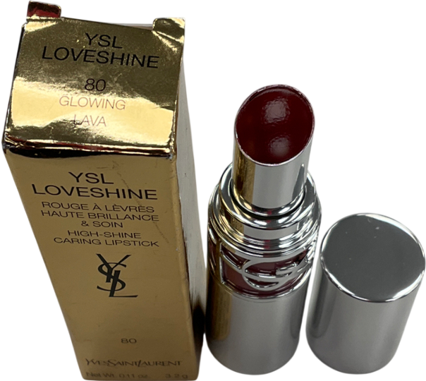 YSL Loveshine Lipstick 80 Glowing Lava 3.2g