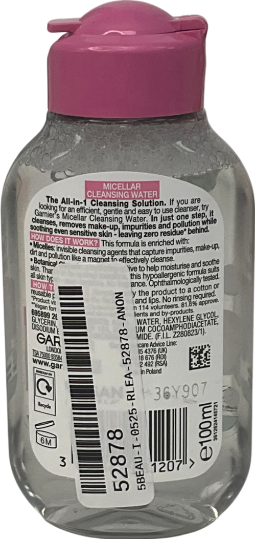 Garnier Micellar Cleansing Water 100ml