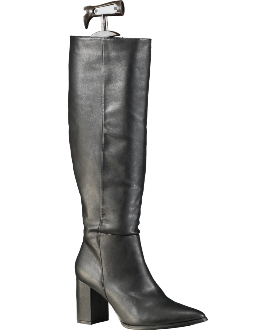 schuh Diya Knee High In Black UK 8 EU 41 👠