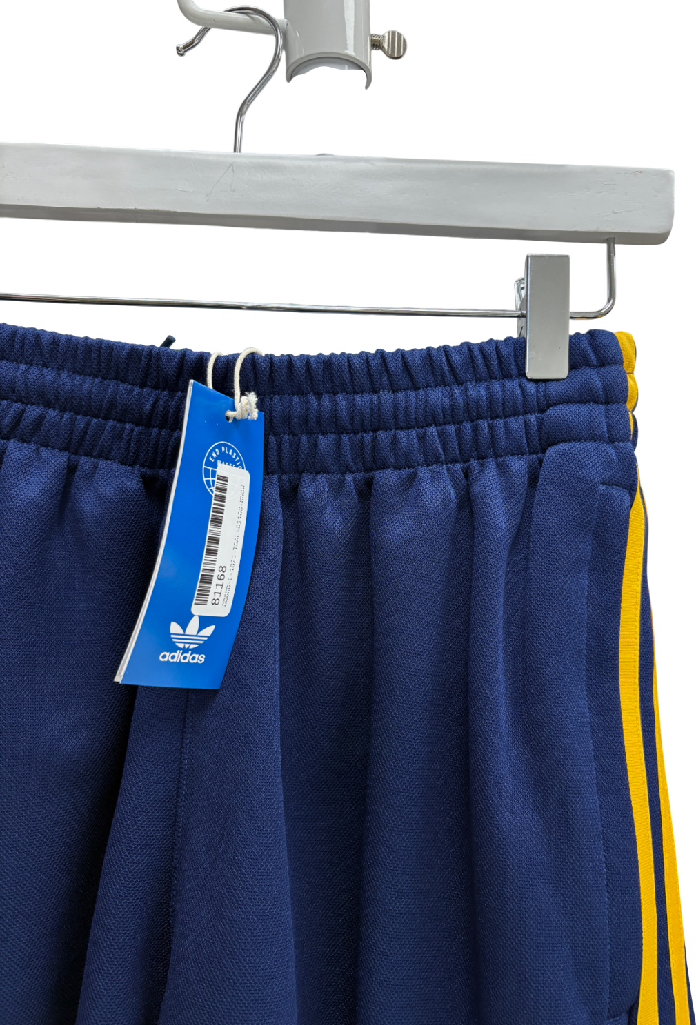 adidas Blue Classics Short Sleeve Shirt And Shorts Set UK XS