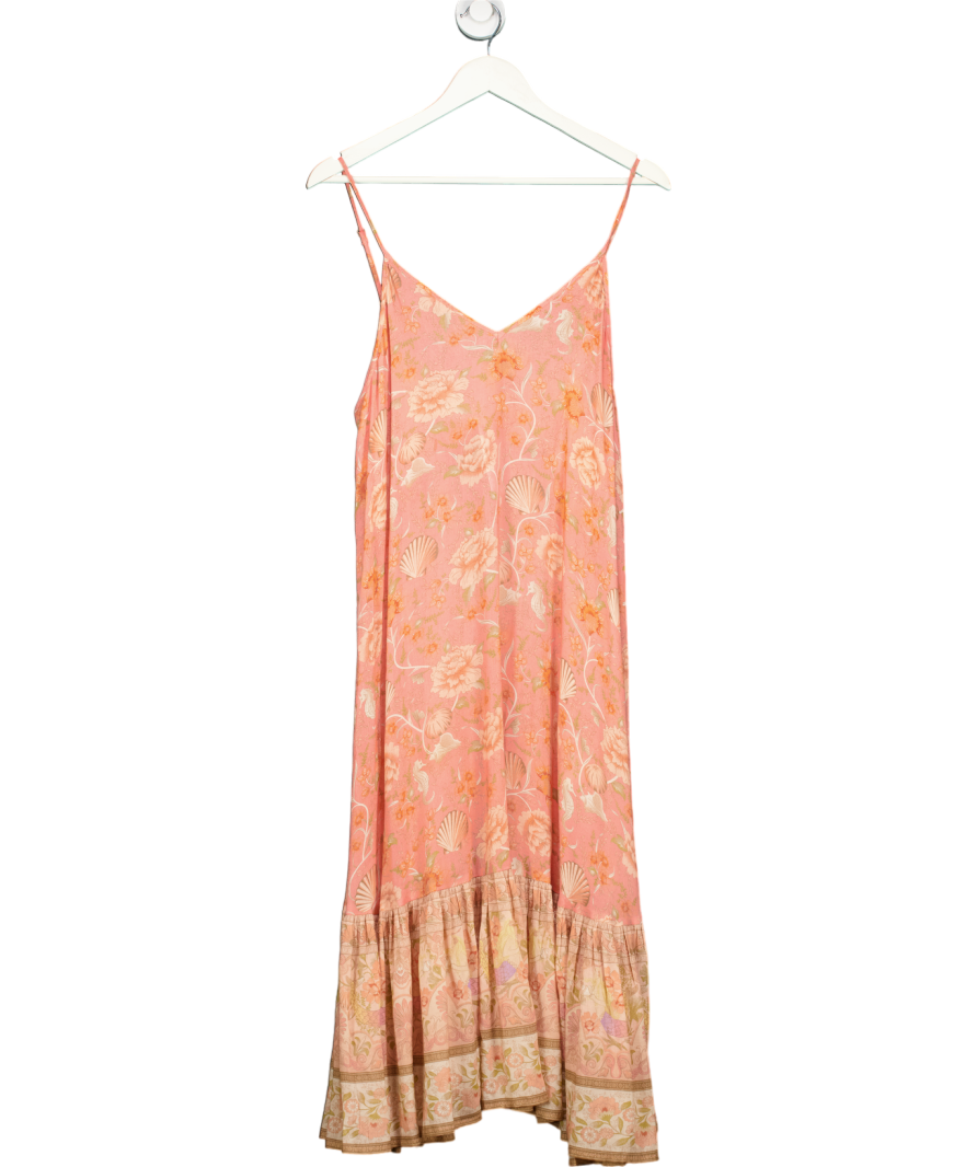 Spell & The Gypsy Pink Bohème Bias Slip Dress UK S