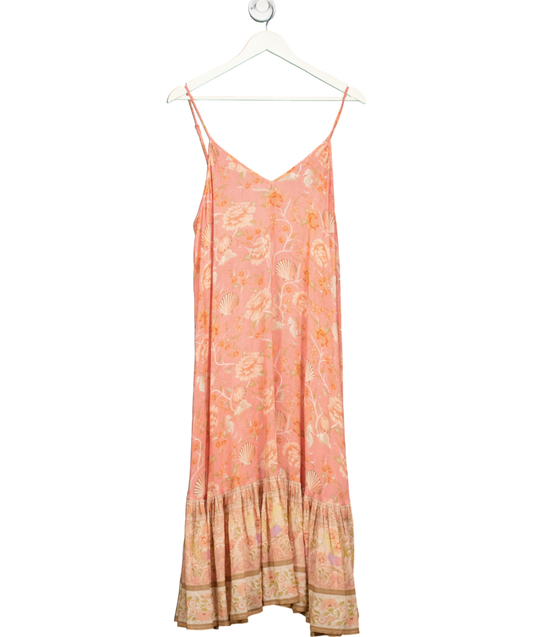 Spell & The Gypsy Pink Bohème Bias Slip Dress UK S