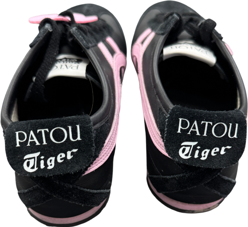 Patou X Onitsuka Tiger Mexico 66 - Black Cotton Candy Trainers UK 4 EU 37 👠