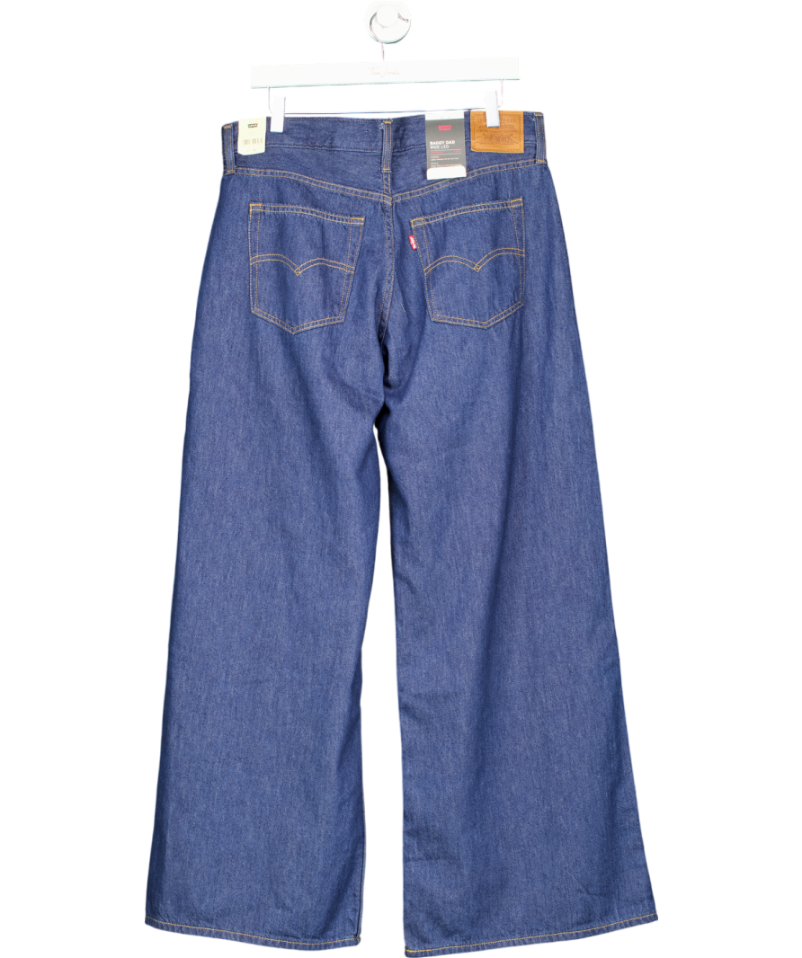 levis Blue Baggy Dad Wide Jeans W31