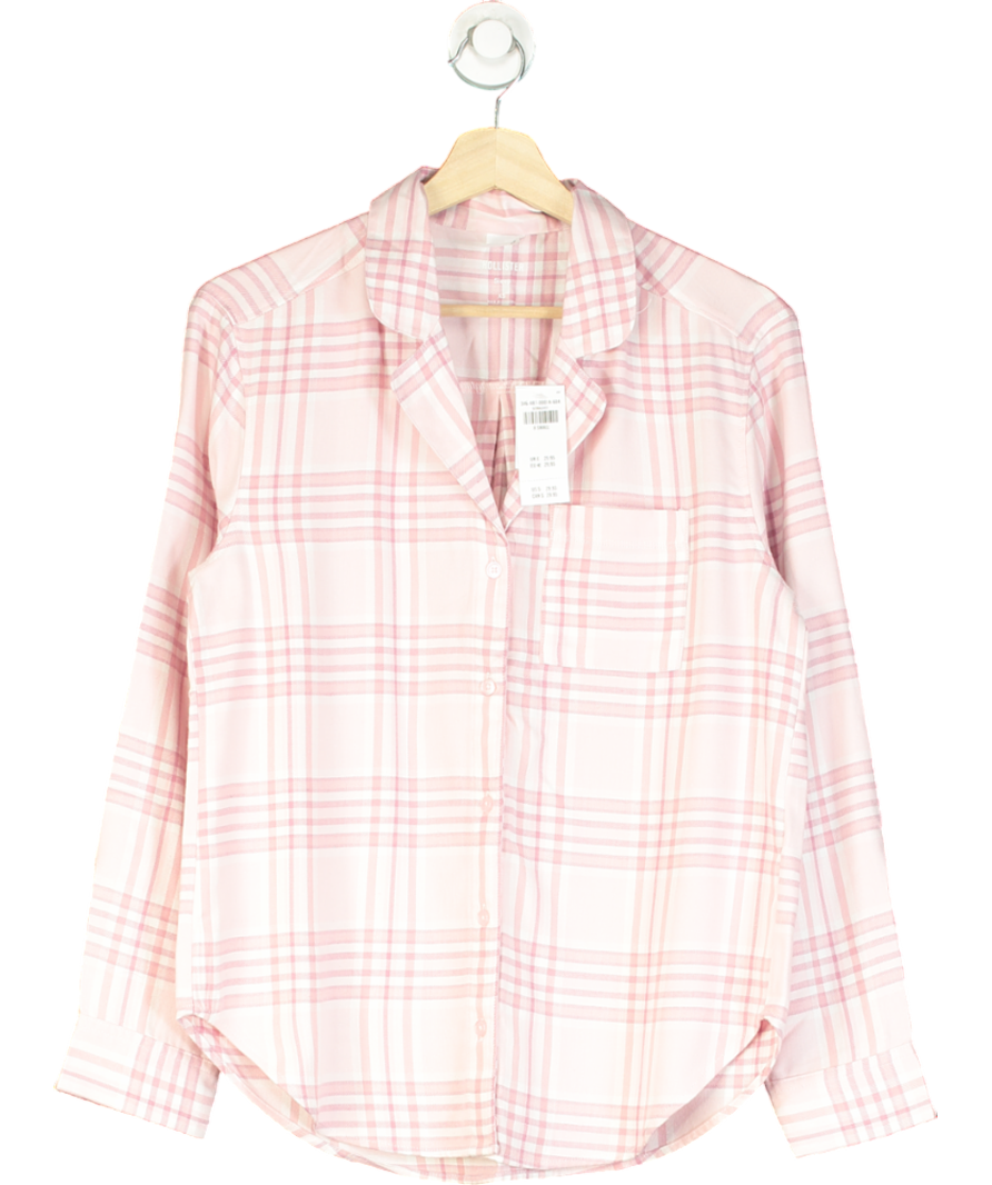 Hollister Pink Nightwear Flannel Shirt UK XS