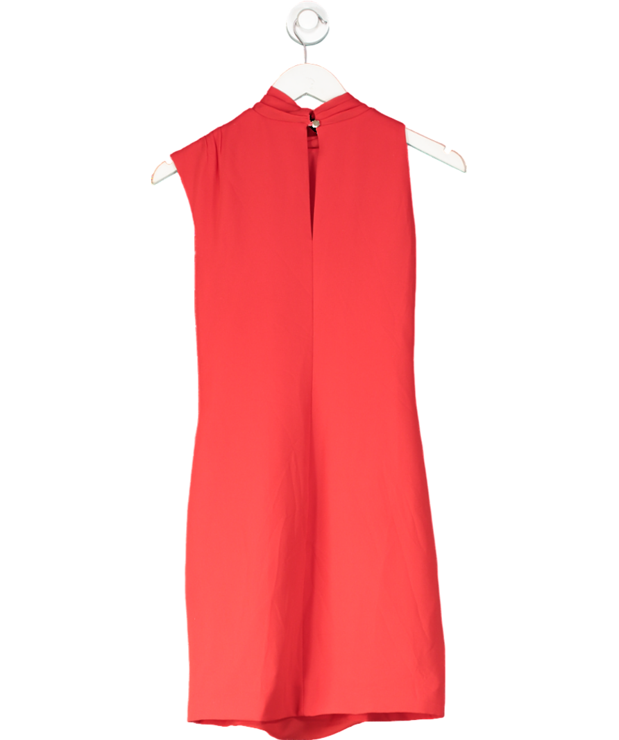 FOREVER NEW Forever New Grown On Drape Mini Dress In Red UK 8