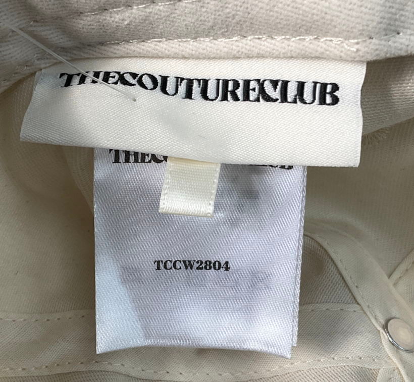 The Couture Club White Pilates & Pinot Cap One Size