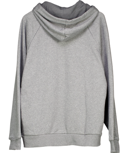 Under Armour Grey Rival Fleece Hoodie UK M