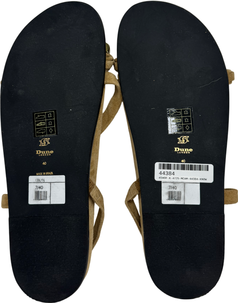 Dune Beige Lyn Sandal UK 7 EU 40 👠