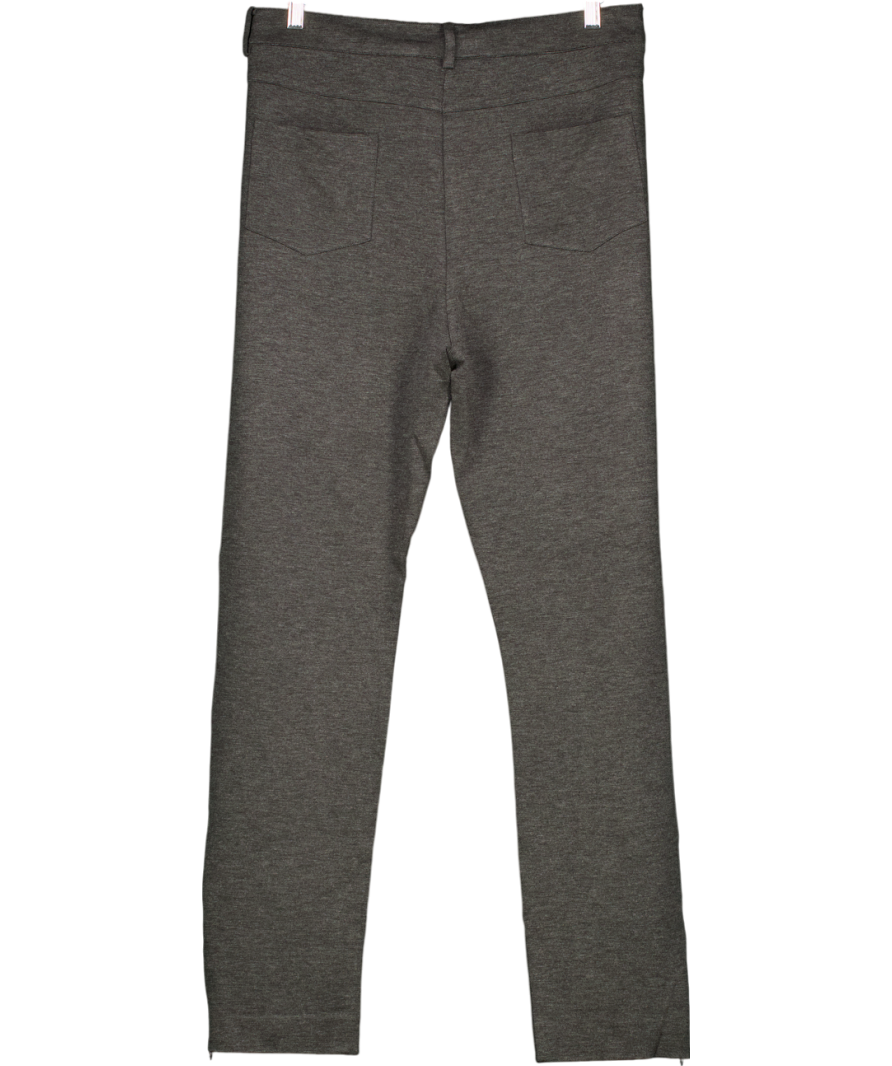 Boden Grey Zip Hem Stretch Trousers UK 22