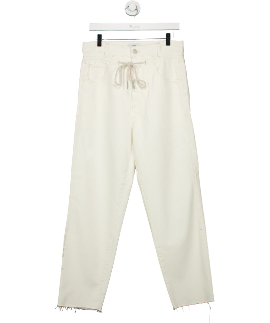 Closed White Lexi High Waist Drawstring Jeans W26