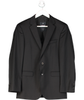 HUGO BOSS Black Guabello Super 120 Single Breasted Blazer UK 36" CHEST