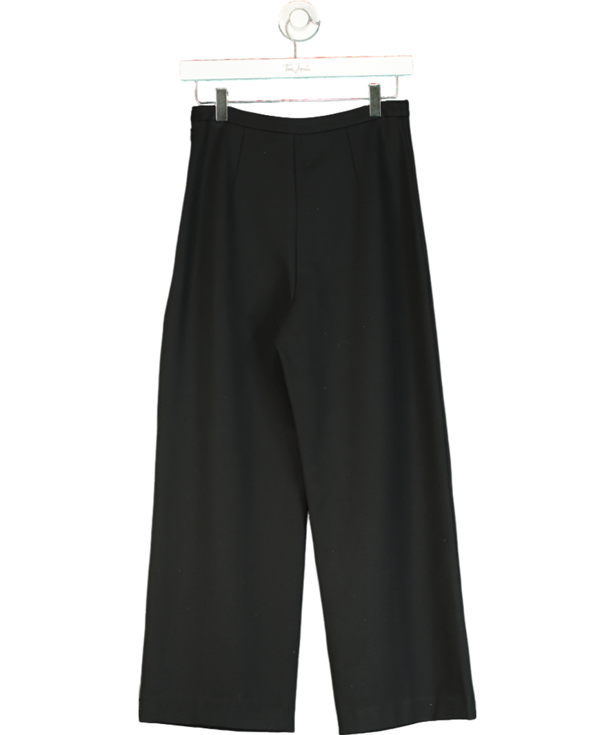 Whistles Black Camilla Wide Leg Trouser UK 8