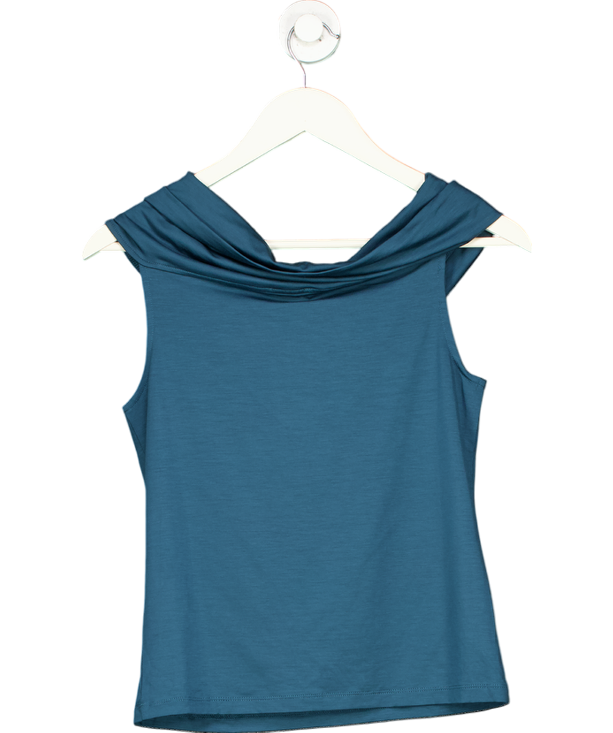 Ramsos Blue Cool Tencel Top UK M