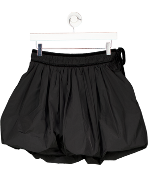 Hunter Bell Angelina Skirt Black Taffeta Bubble Skirt UK 8