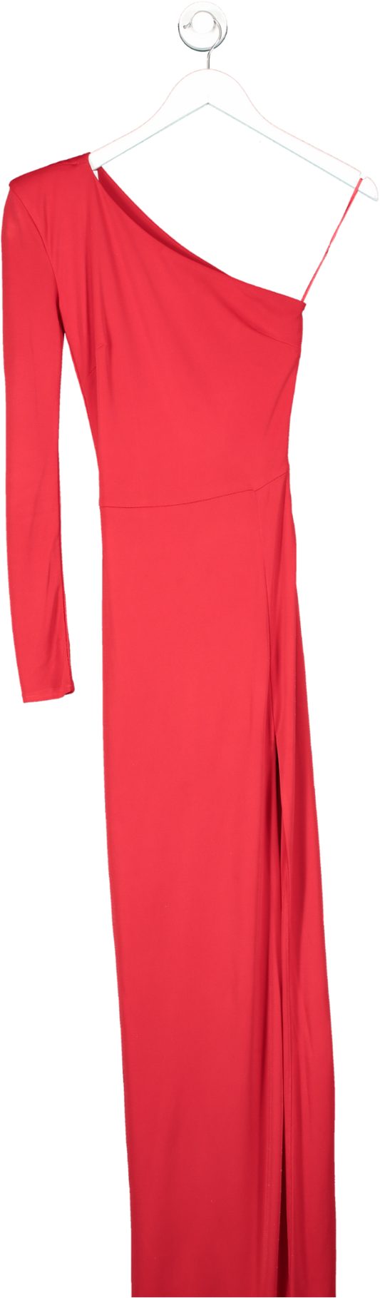 Nadine Merabi Red One Sleeved Maxi Dress UK XS