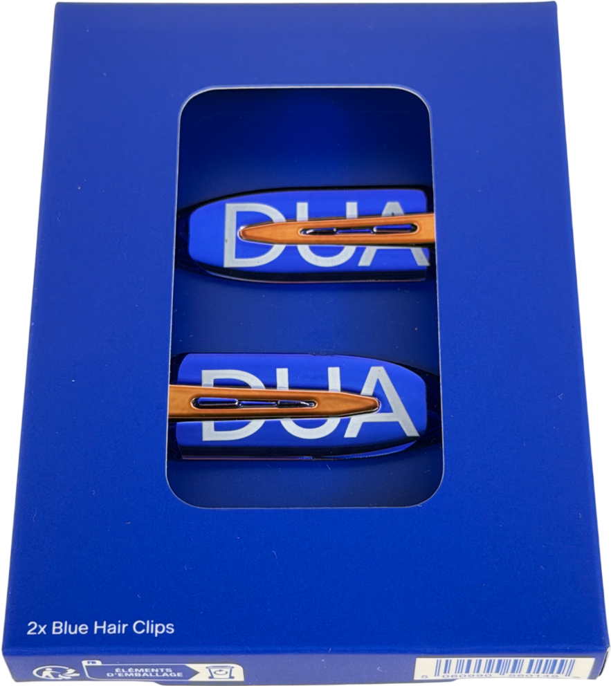 DUA Blue X2 Hair Clips One Size