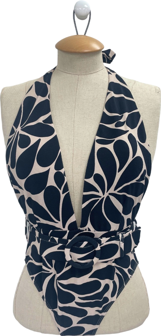 Alexandra Miro DEIDRE SWIMSUIT - BLACK DANDELION  UK S