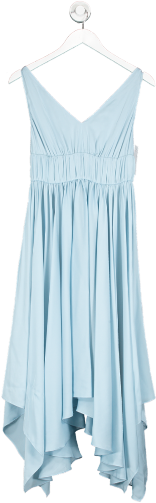 Lily Silk Blue The Adonis Dress UK 6