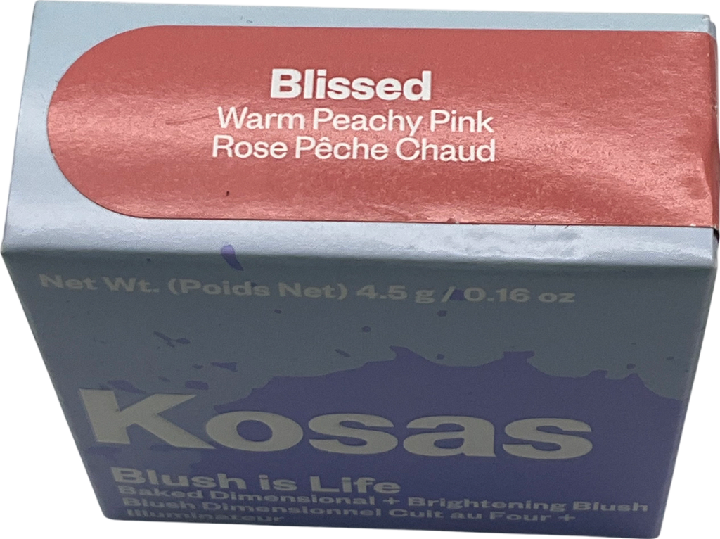 Kosas Blush Is Life Baked Dimensional + Brightening Blush Blissed 4.5