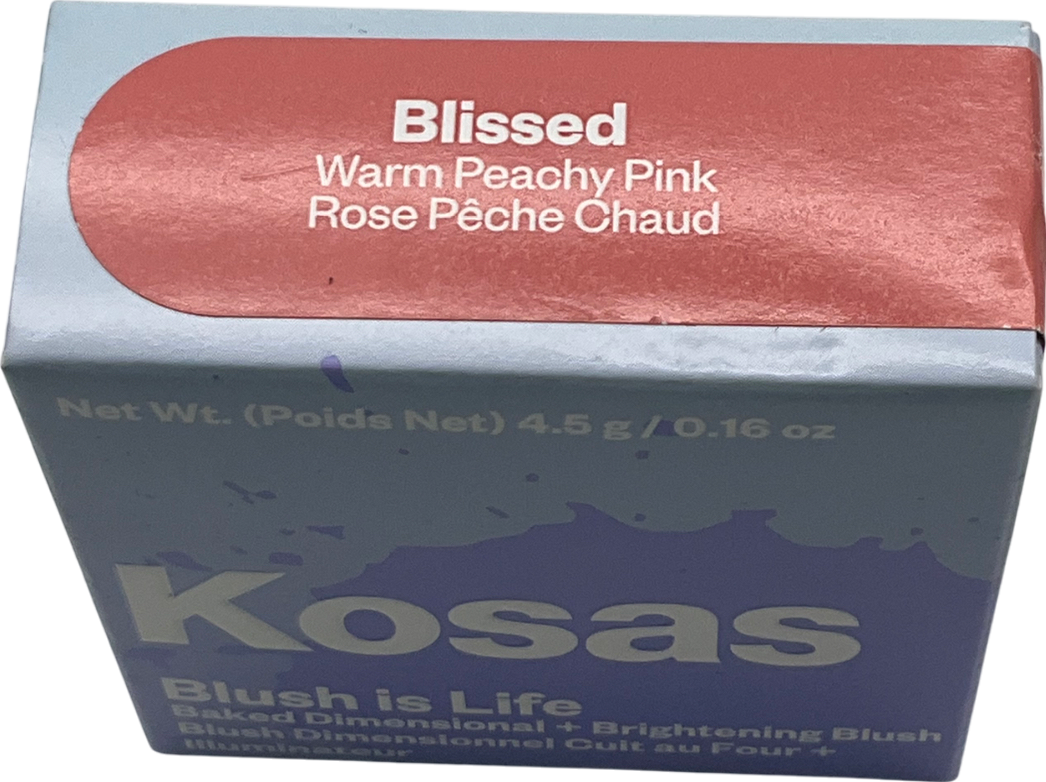 Kosas Blush Is Life Baked Dimensional + Brightening Blush Blissed 4.5