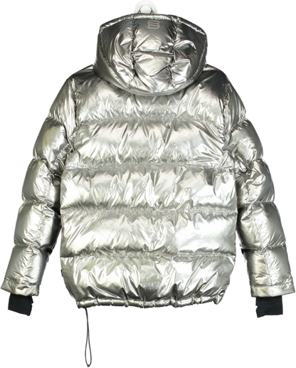 Super World Silver The Super Puff Original Jacket UK XXS