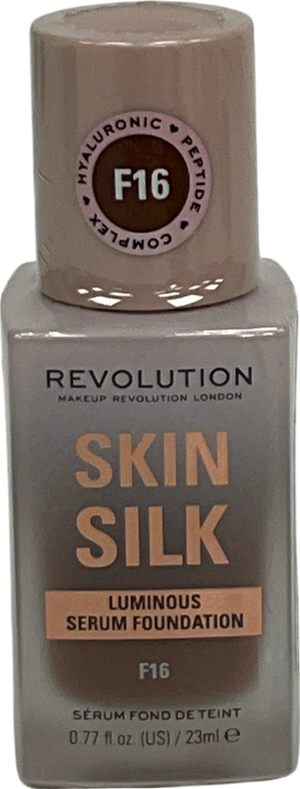 Revolution Skin Silk Radiant Satin Serum Foundation F16 23ml